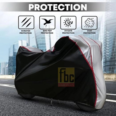FBC Waterproof Two Wheeler Cover for Yamaha(MT 15, Silver, Multicolor)