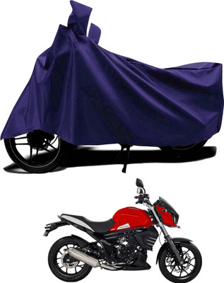 KEDIT Waterproof Two Wheeler Cover for Mahindra(Mojo UT 300, Blue)