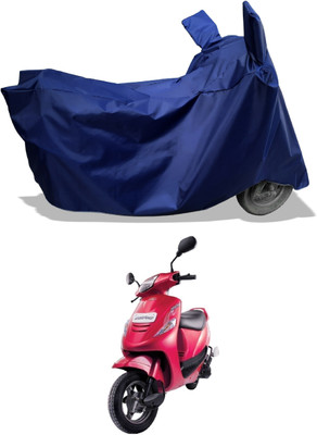 Amexride Two Wheeler Cover for Mahindra(Kine, Blue)