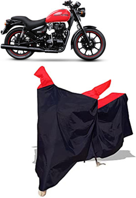 Amexride Two Wheeler Cover for Royal Enfield(Thunderbird 350, Black)