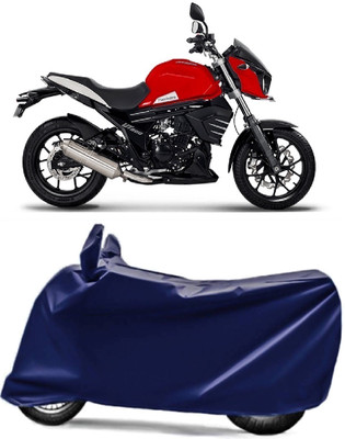 Swarish Two Wheeler Cover for Mahindra(MOJO XT 300, Blue)