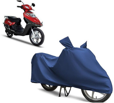 KEDIT Two Wheeler Cover for Hero(Electric Flash, Blue)