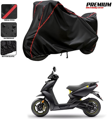 SThanaveX Waterproof Two Wheeler Cover for Ather(450, Black)