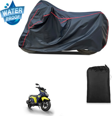 CODOKI Waterproof Two Wheeler Cover for TVS(Ntorq 125, Black)