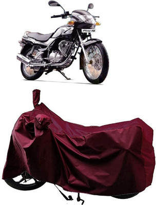 Matt Moon Two Wheeler Cover for TVS(Fiero F2, Maroon)