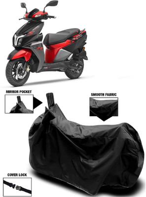 DeepShakshi AUTOMOTIVE Waterproof Two Wheeler Cover for TVS(Ntorq 125, Black)
