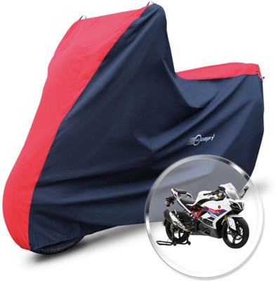 Neodrift Two Wheeler Cover for BMW(G 310 R, Red, Black)