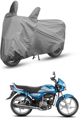 HYBRIDS COLLECTION Two Wheeler Cover for Hero(HF Deluxe, Grey)