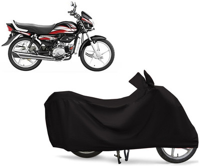 EGAL Two Wheeler Cover for Hero(BS6, Black)