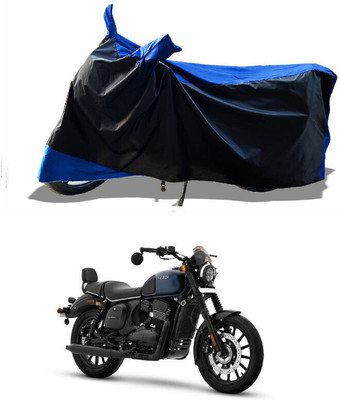 DeepShakshi AUTOMOTIVE Waterproof Two Wheeler Cover for Yezdi(Roadster, Blue)