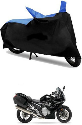 MMSSTAR Waterproof Two Wheeler Cover for Suzuki(Blue, Black)