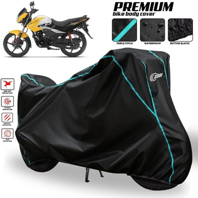 SThanaveX Waterproof Two Wheeler Cover for Hero(Passion Pro i3S, Black, Blue, Multicolor)