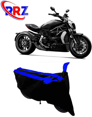 RRZ Waterproof Two Wheeler Cover for Ducati(XDiavel, Black, Blue)