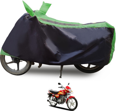 Euro Care Waterproof Two Wheeler Cover for Hero(HF Deluxe, Green)