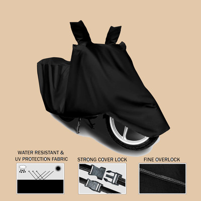 Lakshmina Enterprises Waterproof Two Wheeler Cover for Bajaj(Pulsar 180NS, Black)