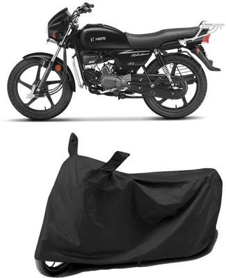 AJSTAR Waterproof Two Wheeler Cover for Hero(HF Deluxe i3s, Black)
