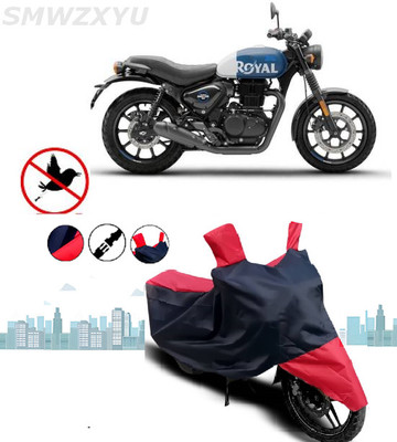 smwzxyu Two Wheeler Cover for Royal Enfield(Red)