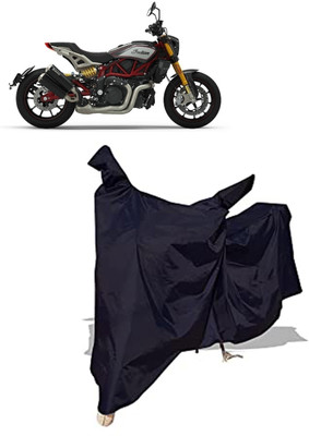 Amexride Two Wheeler Cover for Indian(FTR 1200, Black)