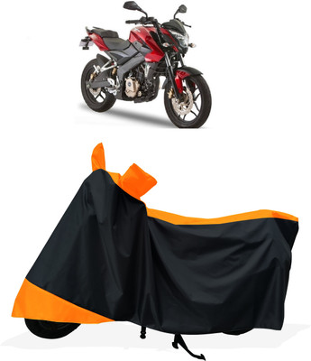 Tricway Two Wheeler Cover for Bajaj(Pulsar 180NS BS6, Orange)