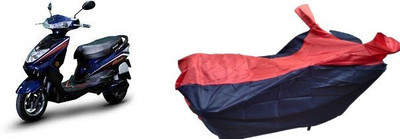 malti Two Wheeler Cover for Okinawa(Ridge Plus, Red, Blue)