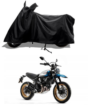 GROFATIK Two Wheeler Cover for Ducati(Scrambler 1200 BS6, Black)