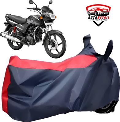 AutoRetail Waterproof Two Wheeler Cover for Hero(Achiever, Red, Blue)