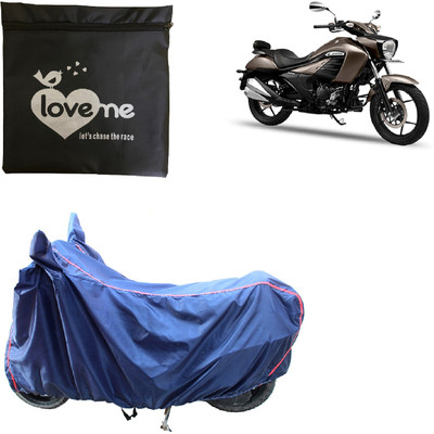 Love Me Waterproof Two Wheeler Cover for Suzuki(Intruder, Blue)
