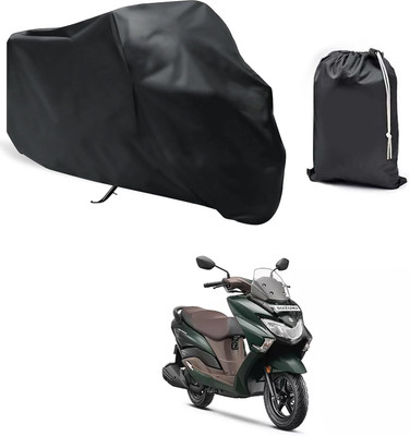 PAGORA Waterproof Two Wheeler Cover for Suzuki(Burgman Street, Black)