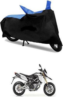 MMSSTAR Waterproof Two Wheeler Cover for Aprilia(Blue, Black)