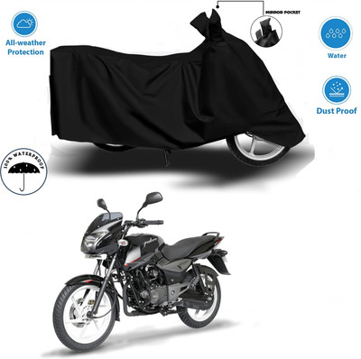 WMIZEXA Waterproof Two Wheeler Cover for Yamaha(Black)