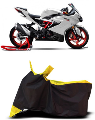 VESMEI Two Wheeler Cover for TVS(Apache RTR 310 BS6, Yellow)