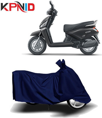 KPNID Waterproof Two Wheeler Cover for Mahindra(Gusto, Blue)
