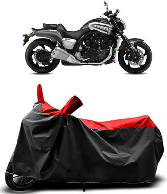 Fastak Two Wheeler Cover for Honda(VT 1300CX, Red)