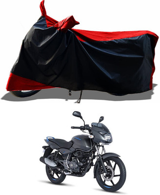 DeepShakshi AUTOMOTIVE Waterproof Two Wheeler Cover for Bajaj(Pulsar 125, Red)
