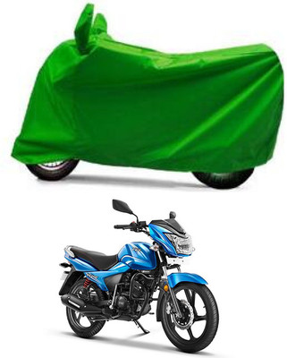 Furious3D Two Wheeler Cover for TVS(Victor, Green)