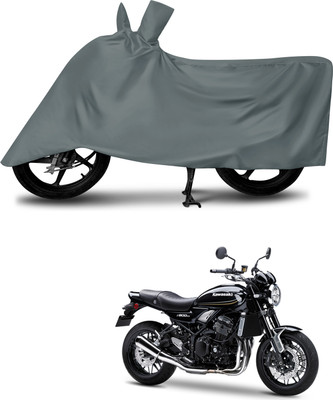 aosis Waterproof Two Wheeler Cover for Kawasaki(Z900RS, Grey)
