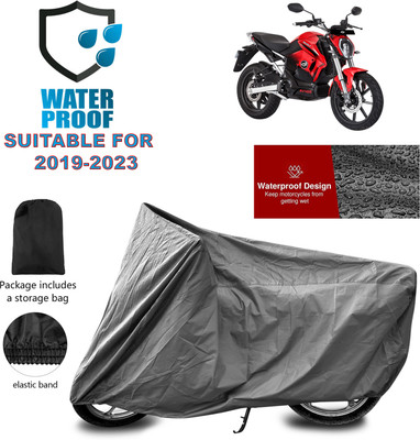 PAGORA Waterproof Two Wheeler Cover for Revolt(RV 400, Grey)