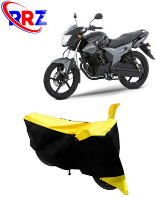 RRZ Waterproof Two Wheeler Cover for Yamaha(SZ R, Black, Yellow)