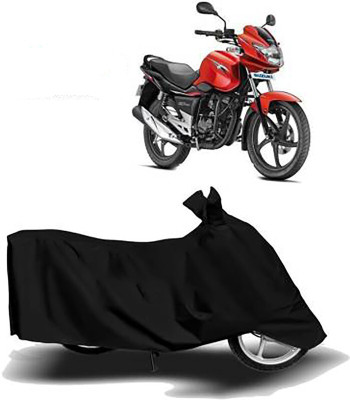 Mdstar Waterproof Two Wheeler Cover for Suzuki(GS 150R, Black)