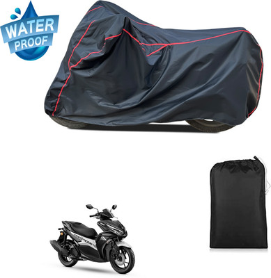 CODOKI Waterproof Two Wheeler Cover for Yamaha(Aerox 155 Maxi BS6, Black)