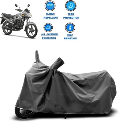 DeepShakshi AUTOMOTIVE Two Wheeler Cover for Suzuki(Hayate, Grey)