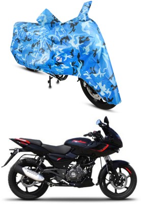 EGAL Waterproof Two Wheeler Cover for Bajaj(Pulsar 180F, Multicolor)