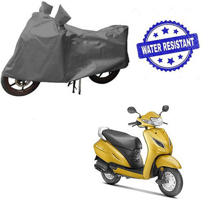 DeepShakshi AUTOMOTIVE Waterproof Two Wheeler Cover for Honda(Activa 5G, Grey)