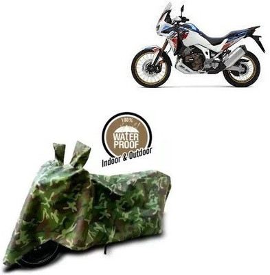 THE REAL ARV Waterproof Two Wheeler Cover for Honda(Africa Twin, Multicolor)