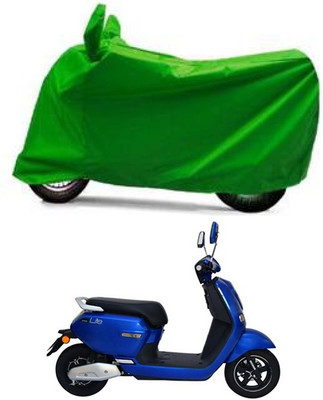Furious3D Two Wheeler Cover for Okinawa(Lite, Green)