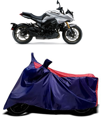 VESMEI Two Wheeler Cover for TVS(XL 1200, Red)
