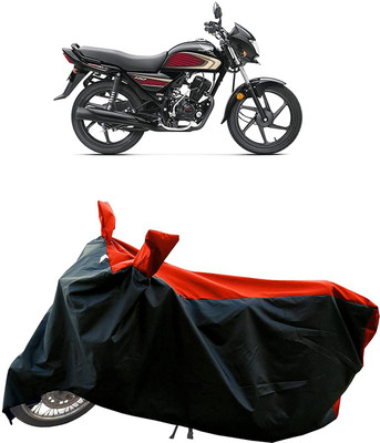 KEDIT Two Wheeler Cover for Honda(Dream Neo, Red, Black)