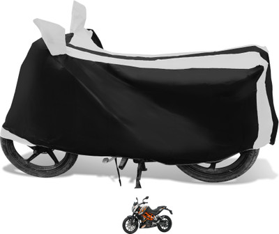 Euro Care Waterproof Two Wheeler Cover for KTM(Duke 390, White)