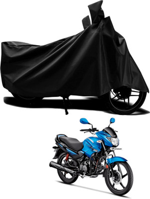 AASHTIK MART Two Wheeler Cover for Hero(Glamour Programmed FI, Black)