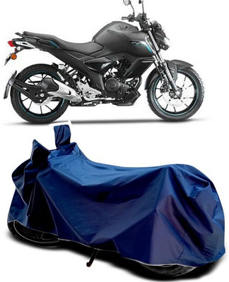 KEDIT Two Wheeler Cover for Yamaha(FZ-S Fi Version 3.0, Blue)